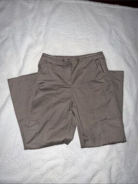 Women’s Taupe Utility Cargo Pants